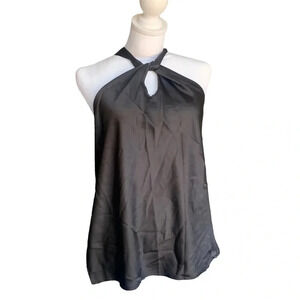 AND Now This women's size medium, black sleeveless blouse pit to pit 21"